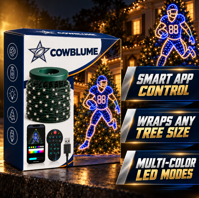 Custom Football Tree Led Light