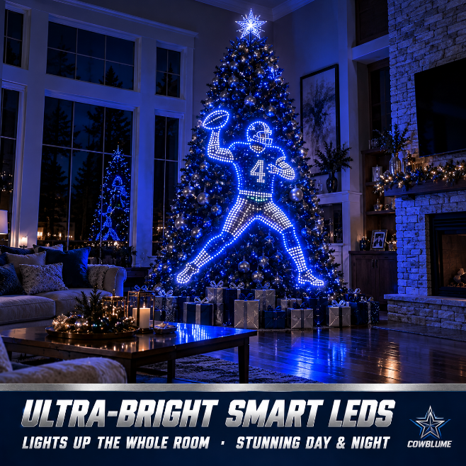 Custom Football Tree Led Light