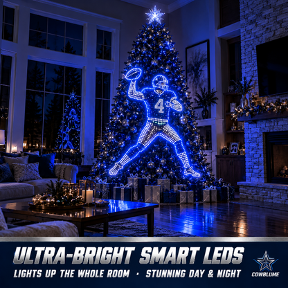 Custom Football Tree Led Light
